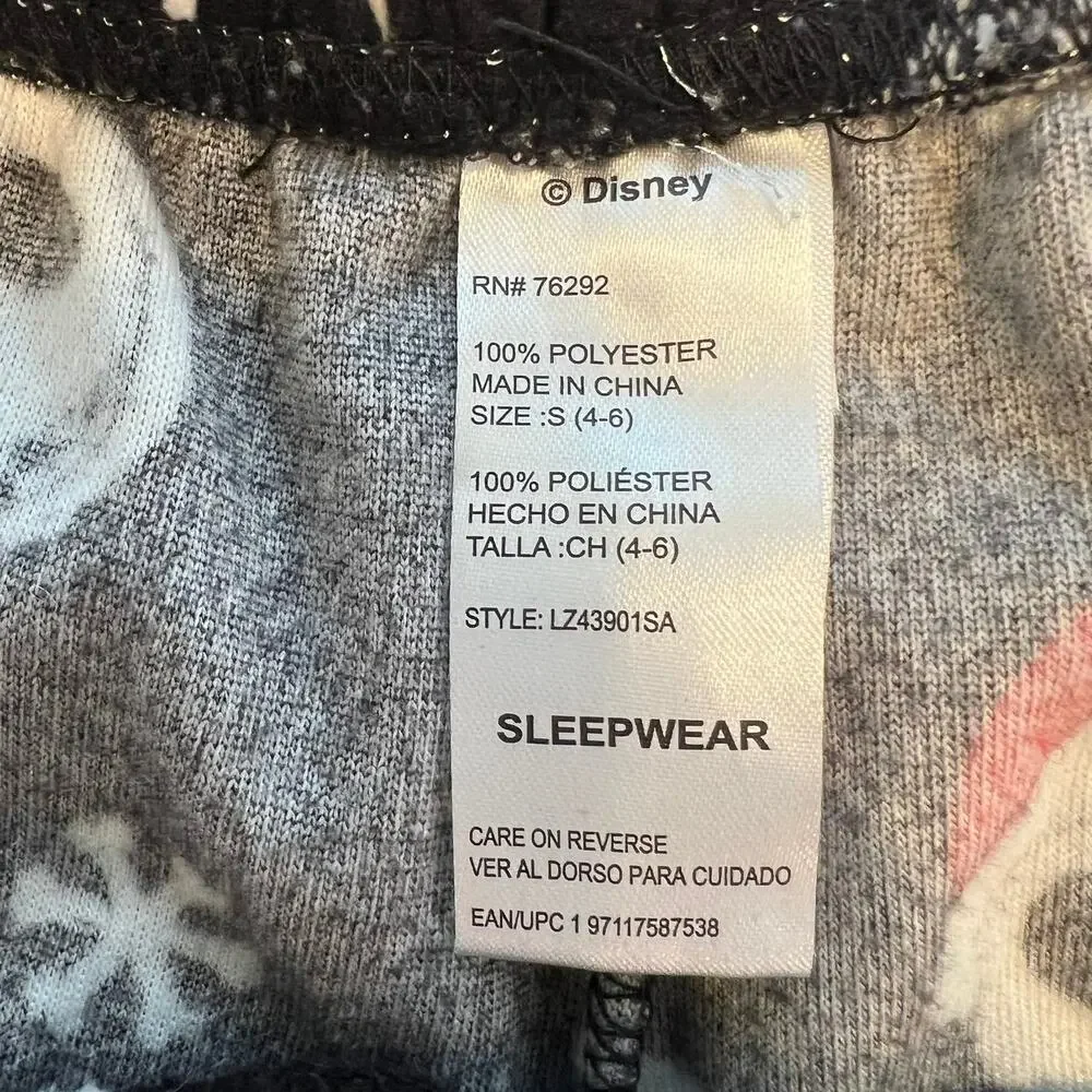 Disney The Nightmare Before Christmas Pajama Set Long Sleeve Top & Bottom Size S - Picture 8 of 15